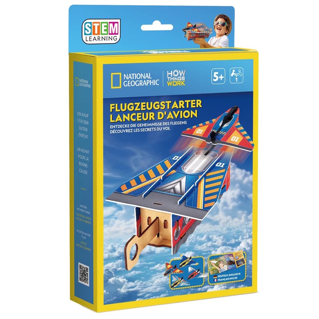 CubicFun - National Geographic MINT Flugzeugstarter