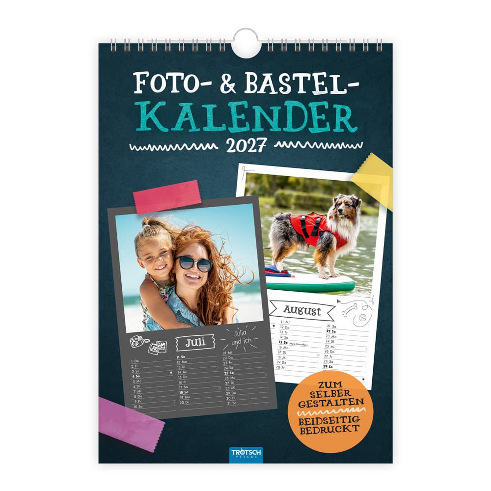 TRÖTSCH - Foto- und Bastelkalender A4 2027