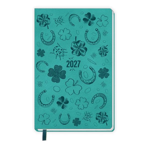 TRÖTSCH - Taschenkalender A6 Soft Touch Glück 2027