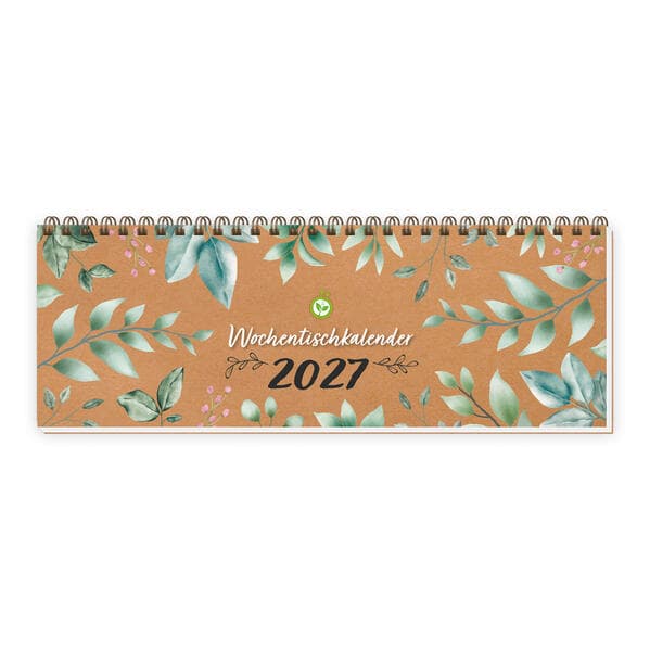 TRÖTSCH - Wochentischkalender Natur 2027