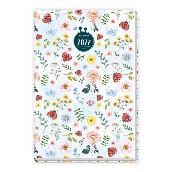 TRÖTSCH - Taschenkalender A6 Marienkäfer 2027