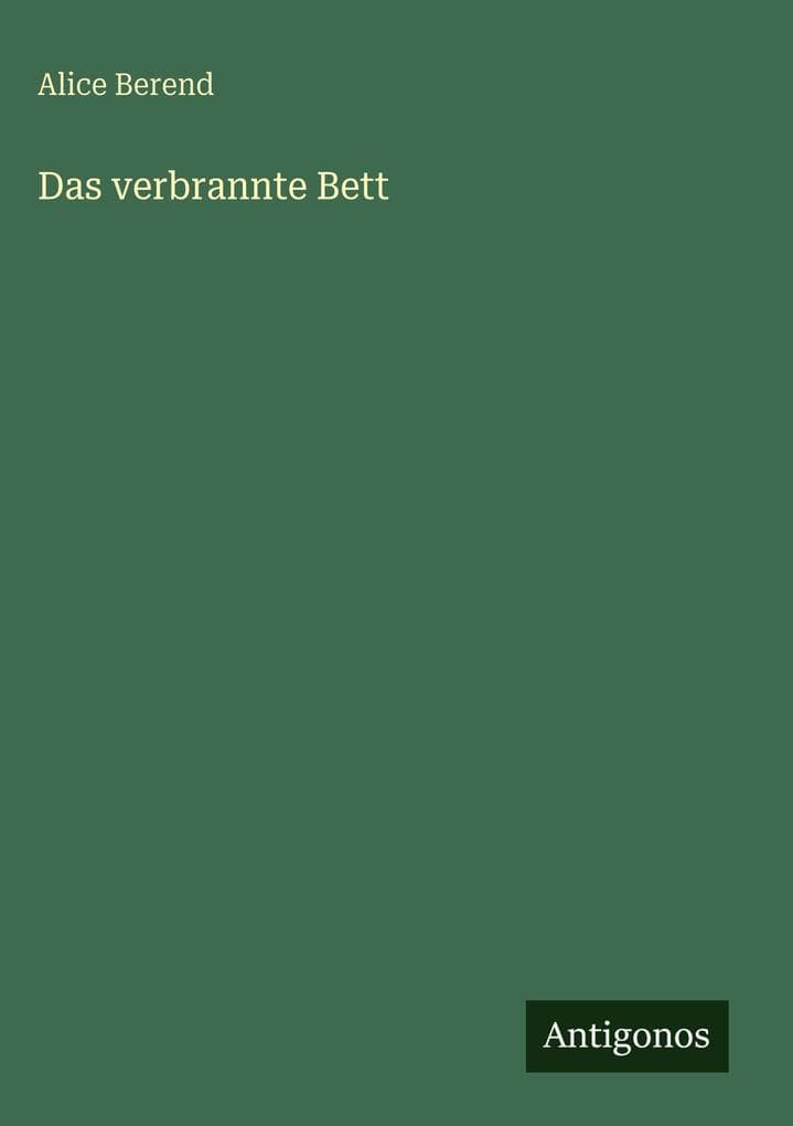 Das verbrannte Bett