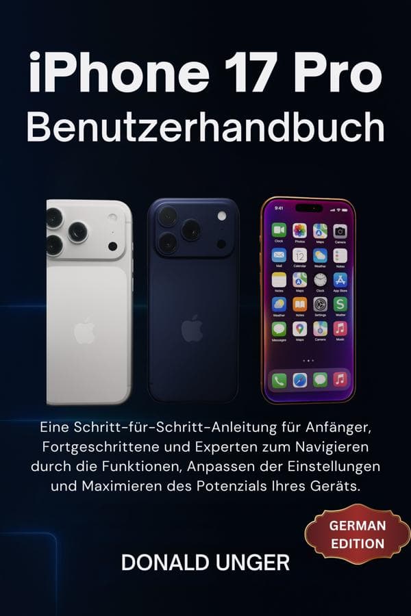 iPhone 17 Pro Benutzerhandbuch