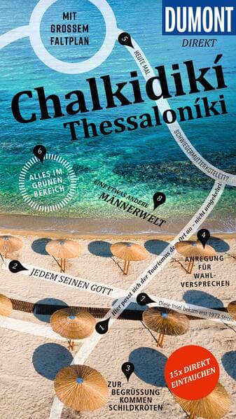DUMONT direkt Reiseführer Chalkidiki