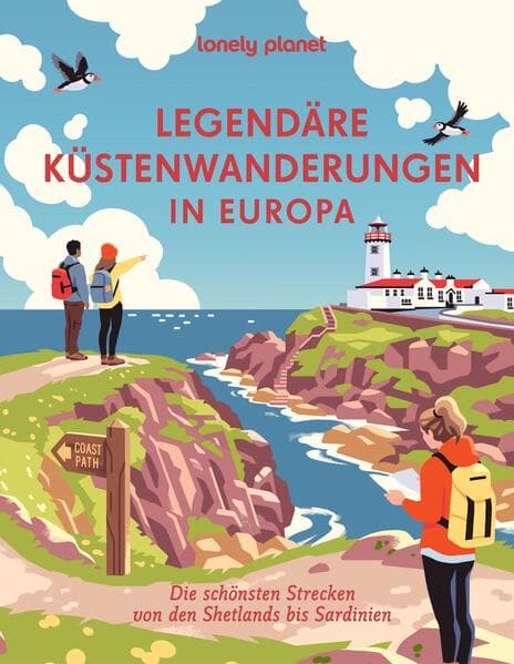 LONELY PLANET Bildband Legendäre Küstenwanderungen in Europa