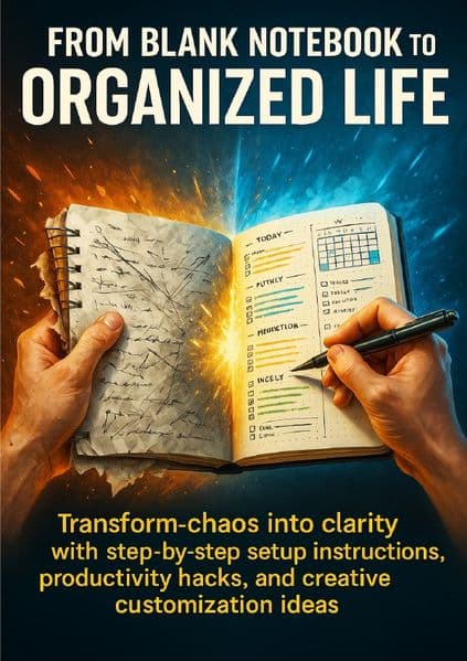 From Blank Notebook to Organized Life