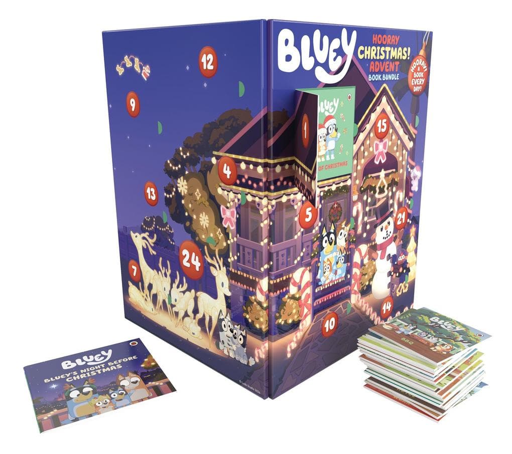 Bluey: Hooray, Christmas! Advent Book Bundle