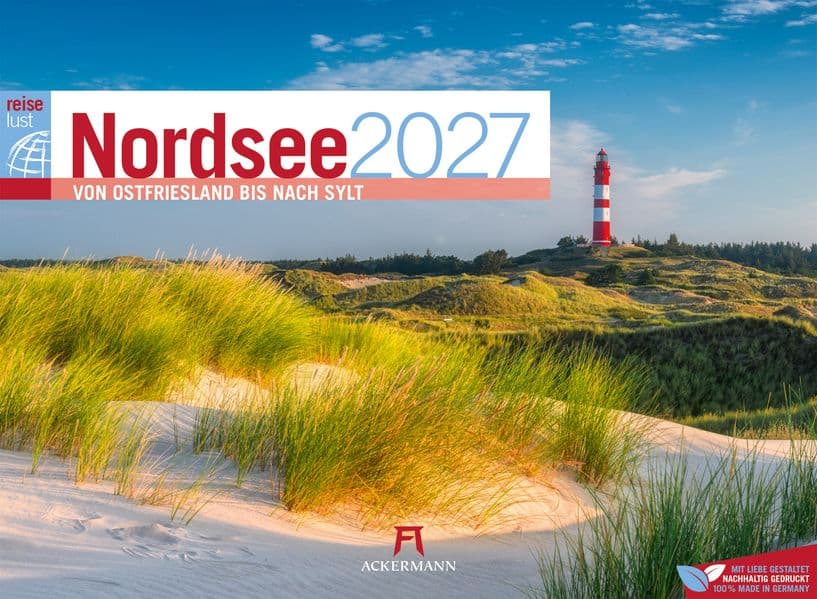 Nordsee ReiseLust Kalender 2027 | von Ostfriesland bis nach Sylt