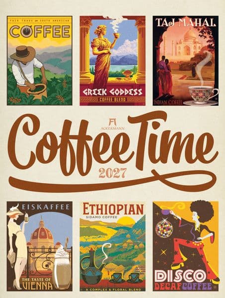 Coffee Time Kaffee-Plakate-Kalender 2027