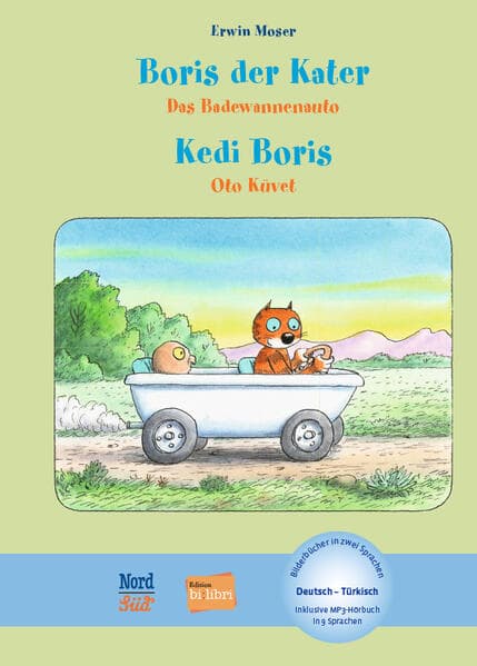 Boris der Kater - Das Badewannenauto (Deutsch-Türkisch)