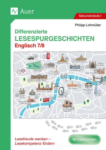 Differenzierte Lesespurgeschichten Englisch 7-8