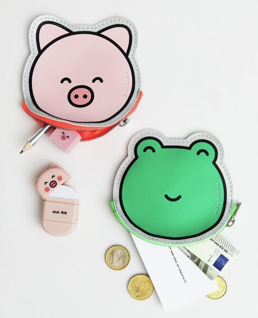 Portemonnaie Chingu, Schwein, 11 x 11,5 cm