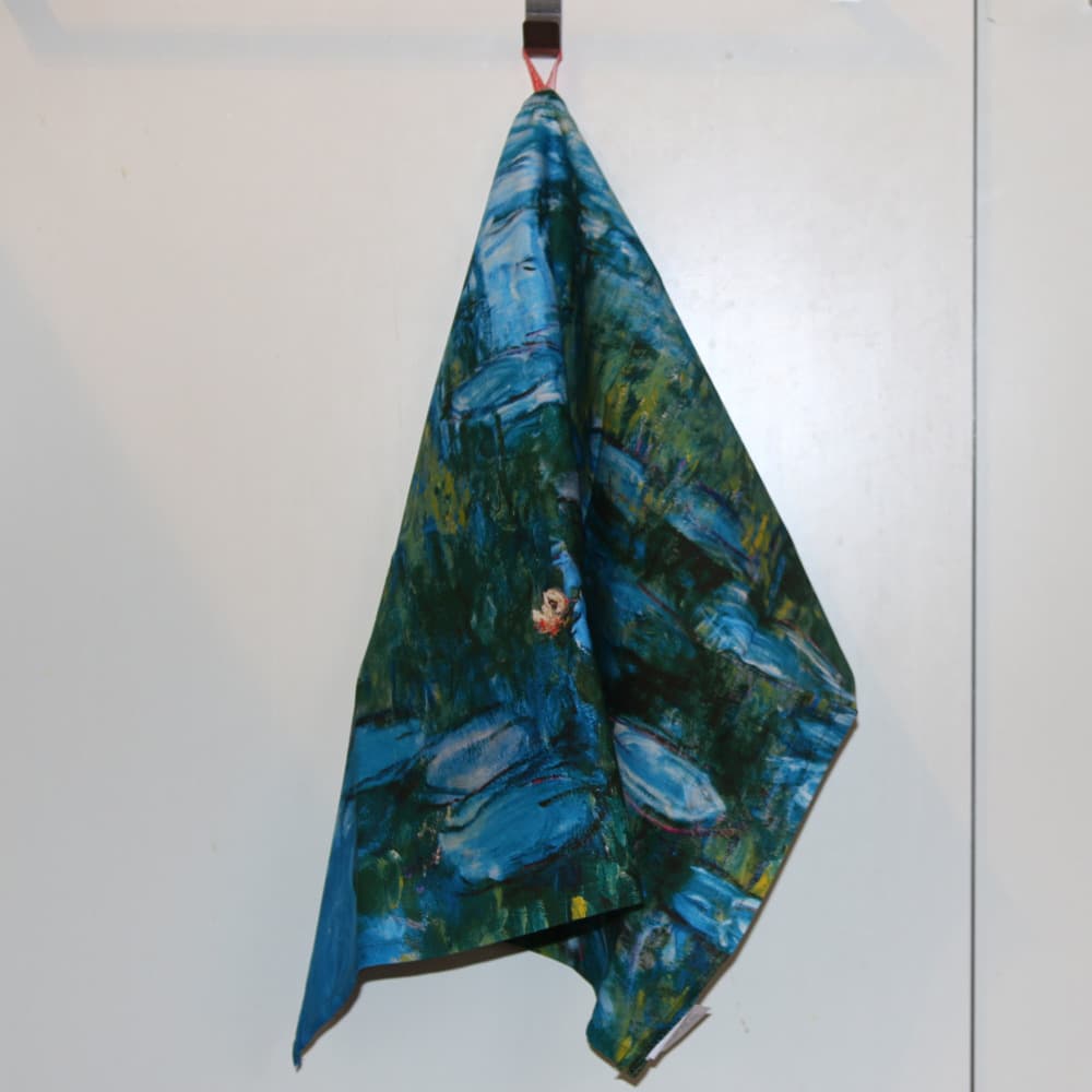 Geschirrtuch Monet, Seerosen