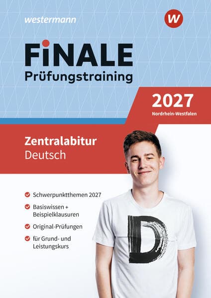 FiNALE Prüfungstraining Zentralabitur Nordrhein-Westfalen. Deutsch 2027