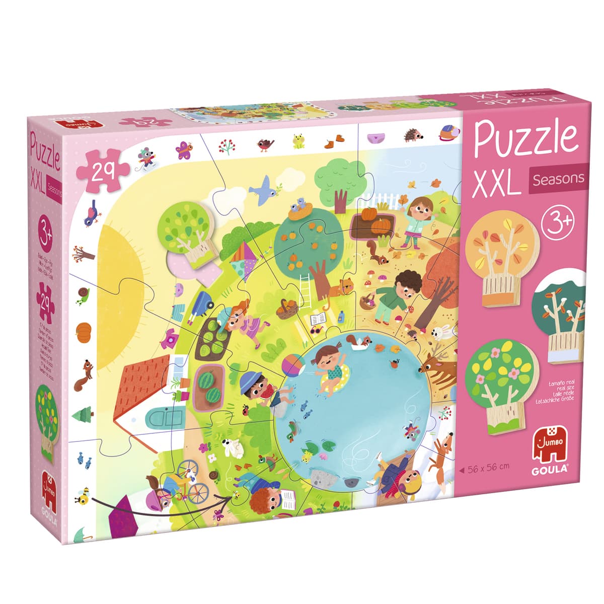 GOULA - XXL-Puzzle Jahreszeiten