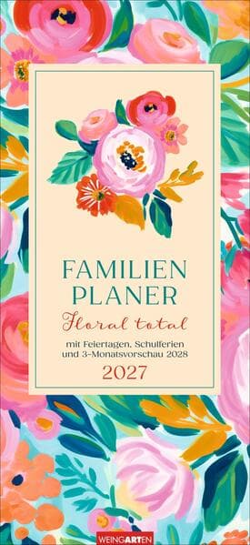Floral total Familienplaner 2027