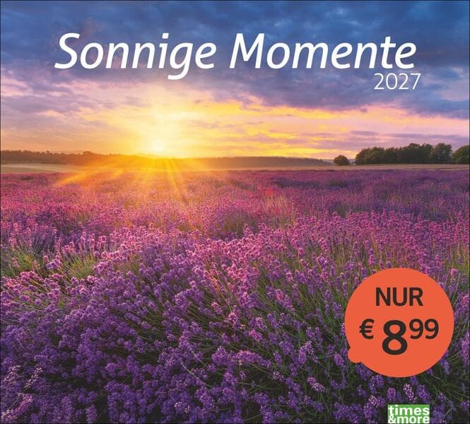 times&more Sonnige Momente Bildkalender 2027