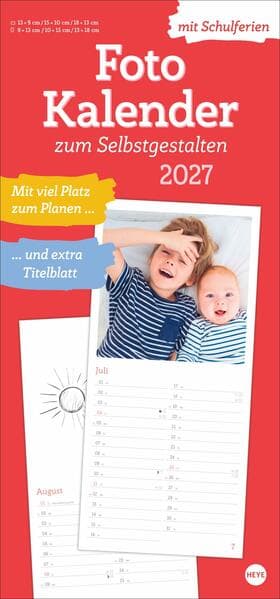 Fotokalender zum Selbstgestalten 2027