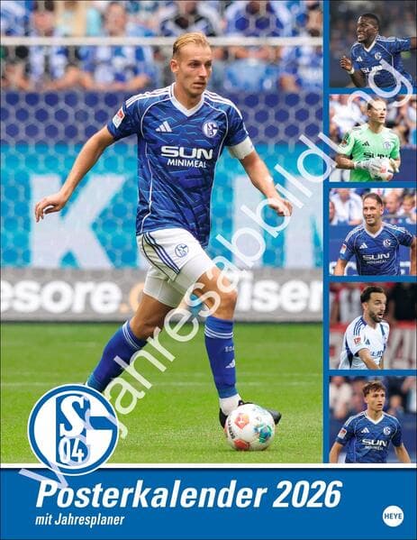 Schalke 04 Posterkalender 2027