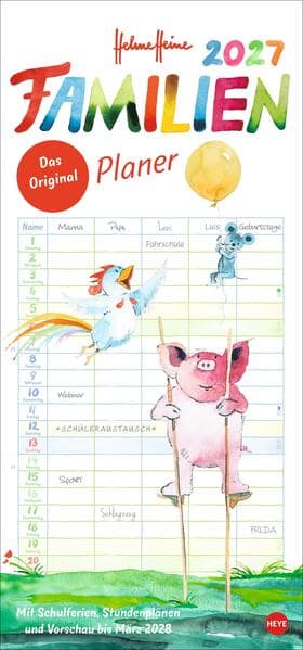 Helme Heine: Familienplaner 2027
