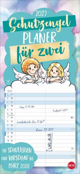 Schutzengel Planer für zwei 2027