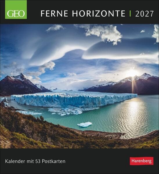 GEO Ferne Horizonte Postkartenkalender 2027 - Wochenkalender mit 53 Postkarten