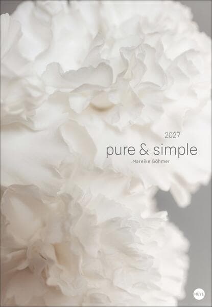 Mareike Böhmer: pure & simple Kalender 2027
