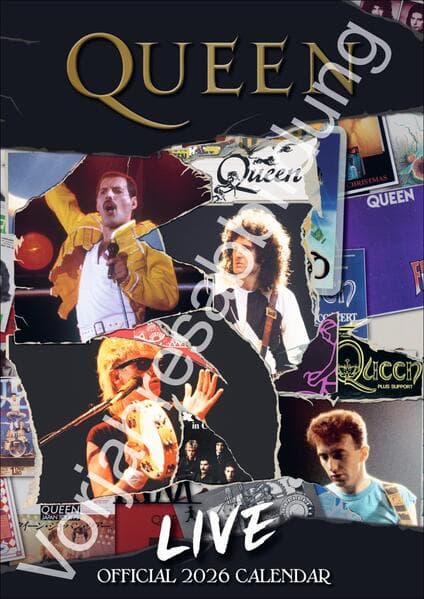 Queen Posterkalender 2027