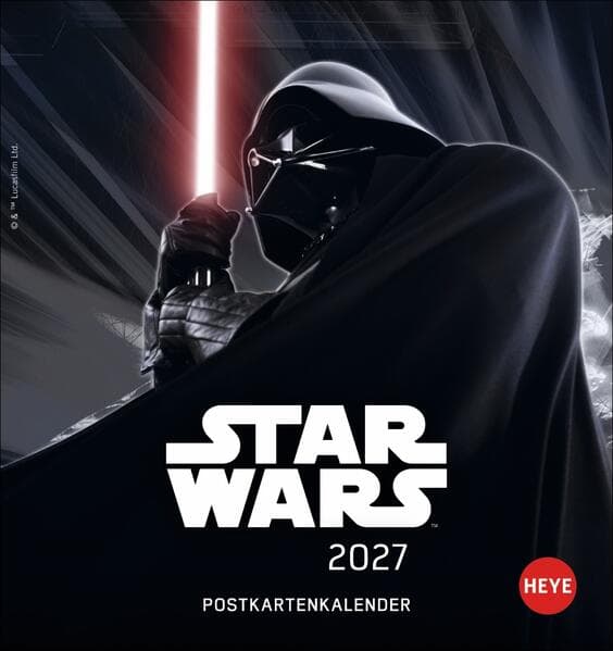 Star Wars Postkartenkalender 2027
