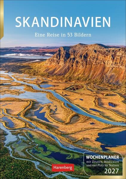 Skandinavien Wochenplaner 2027 - Eine Reise in 53 Bildern