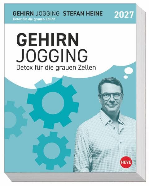 Stefan Heine Gehirnjogging Tagesabreißkalender 2027