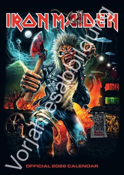 Iron Maiden Posterkalender 2027