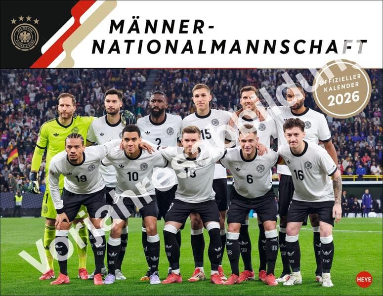 DFB Männer Posterkalender 2027