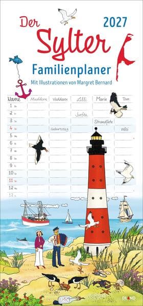 Der Sylter Familienplaner 2027 - Margret Bernard