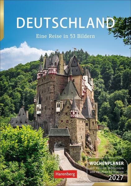 Deutschland Wochenplaner 2027 - Eine Reise in 53 Bildern