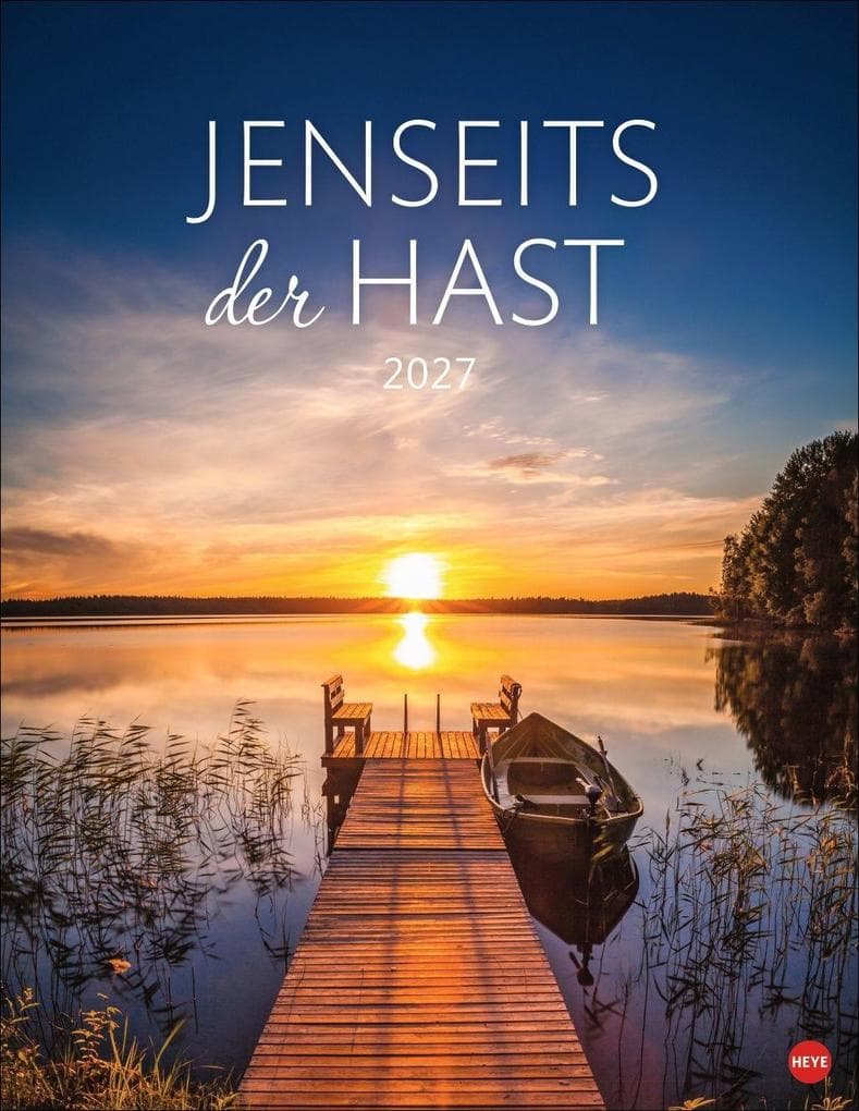 Jenseits der Hast Posterkalender 2027