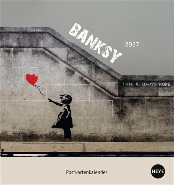 Banksy Postkartenkalender 2027