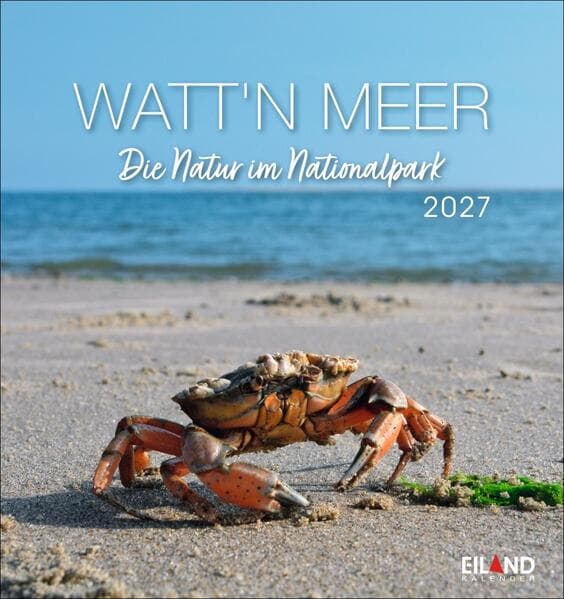 Watt'n Meer Postkartenkalender 2027 - Die Natur im Nationalpark