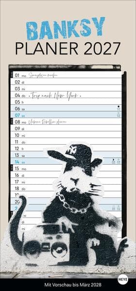 Banksy Planer 2027