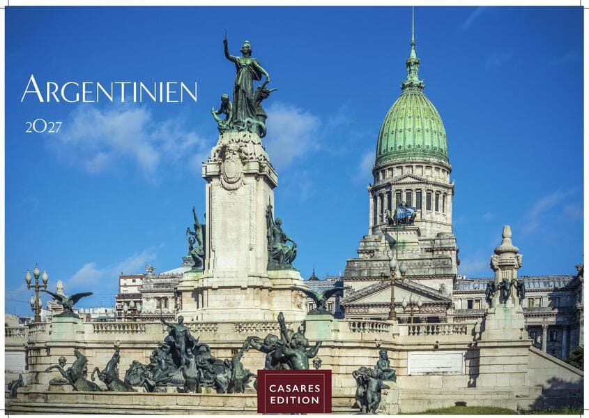 Argentinien Kalender 2027 - Wandkalender | Fotokalender Südamerika 24x35cm - Bildkalender mit beeindruckenden Fotos von Natur, Kultur & Weite, ideal als Geschenk & Deko