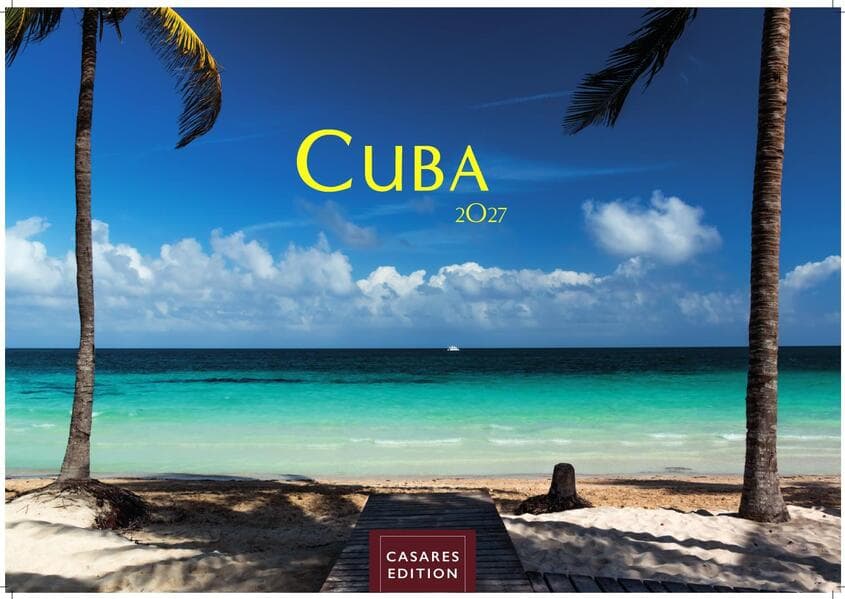 Cuba Kalender 2027 - Wandkalender | Fotokalender Karibik 35x50cm - Farbenfroher mit beeindruckenden Kuba-Motiven, perfekte Deko & Geschenkidee