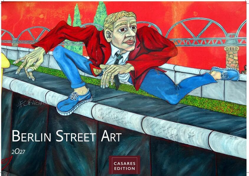 Berlin Street Art Kalender 2027 - Wandkalender | Fotokalender Deutschland 35x50cm Großformat - Vielfalt und Kreativität der urbanen Kunst