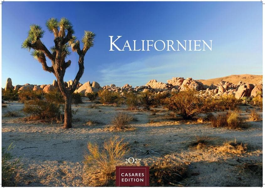 Kalifornien Kalender 2027 - Wandkalender | Fotokalender Nordamerika 24x35cm - Sonnenstaat pur: Strände, Städte & Naturwunder als stimmungsvolle Wanddeko erleben