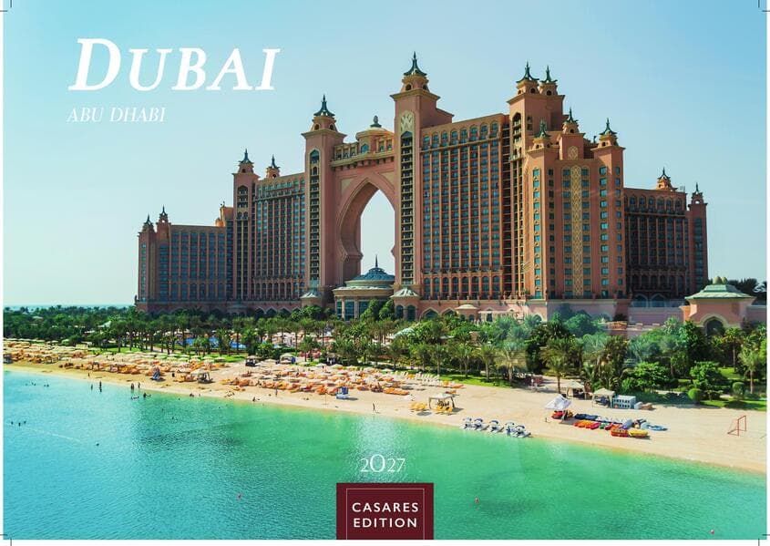Dubai/Abu Dhabi Kalender 2027 - Wandkalender | Fotokalender Orient 24x35 cm - . mit atemberaubenden Bildern - Perfekt für Dubai Fans & Reiseliebhaber
