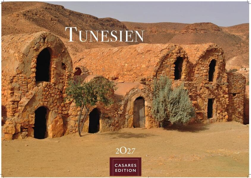 Tunesien Kalender 2027 - Wandkalender | Fotokalender Afrika 24x35 cm: Hochwertige Fotos, die die Kultur, Landschaften und Sehenswürdigkeiten Tunesiens zeigen.
