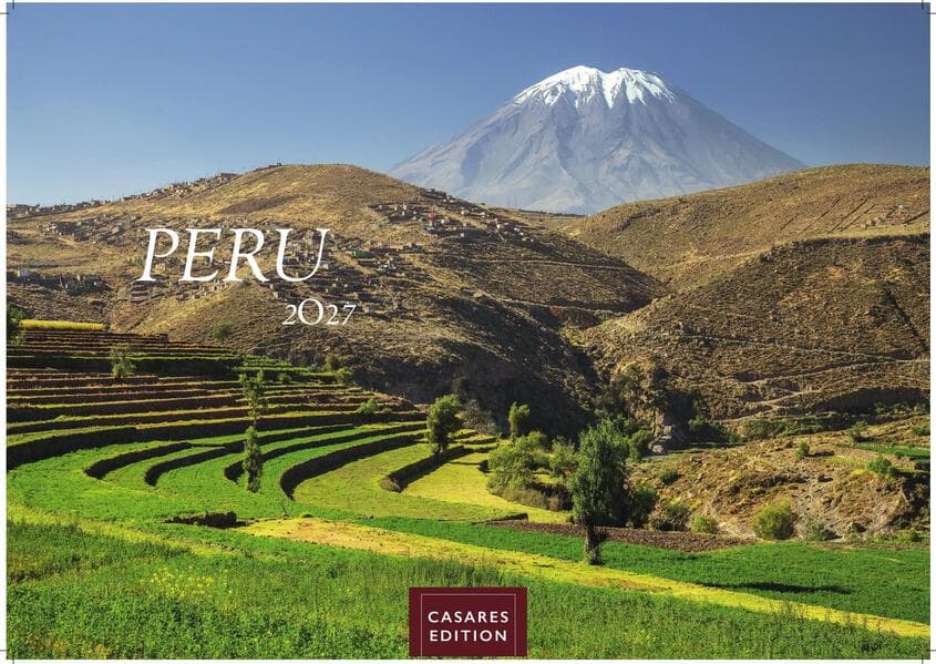 Peru Kalender 2027 - Wandkalender | Fotokalender Südamerika 24x35cm - Bildkalender mit faszinierenden Natur- und Kulturszenen für Reisefans, Südamerika-Liebhaber & Träumer