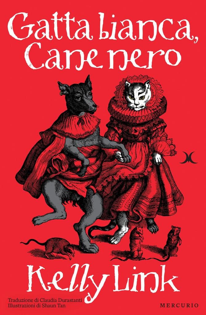 Gatta bianca, Cane nero