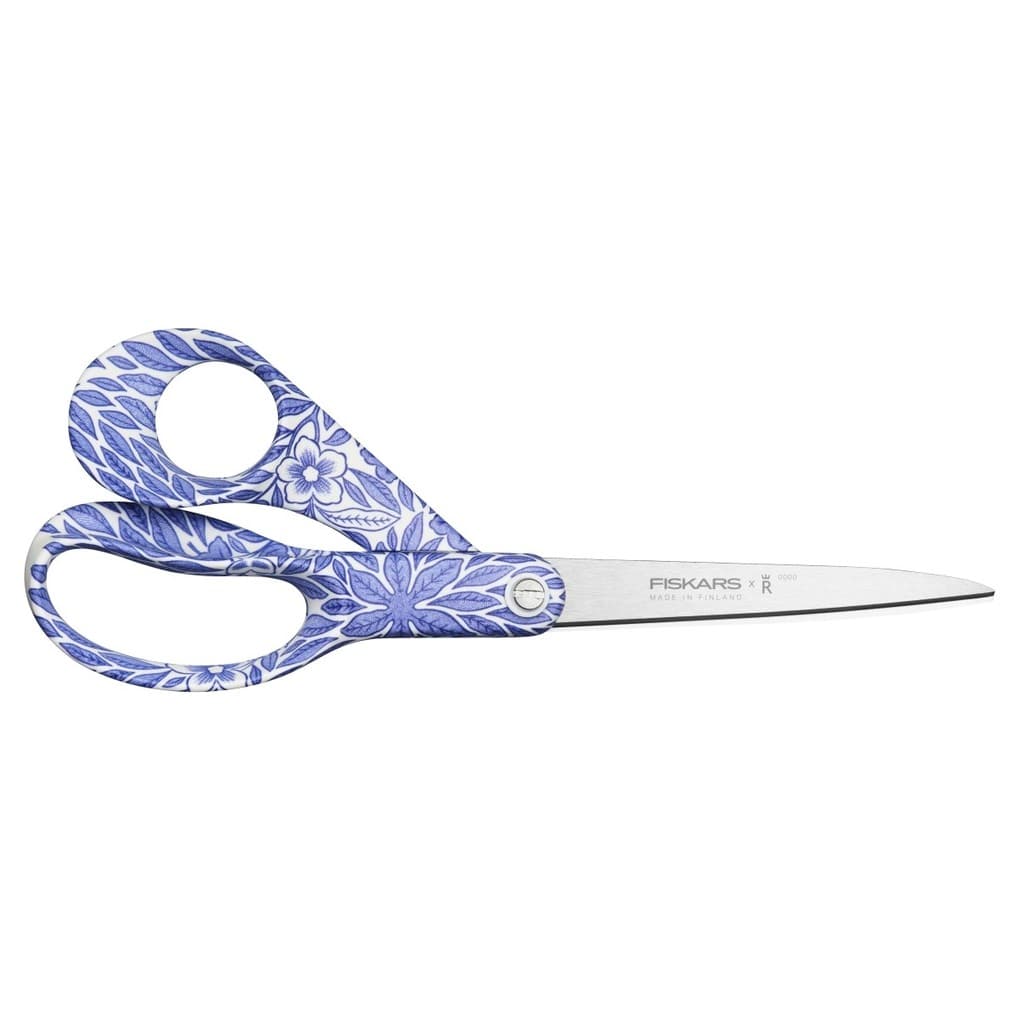 Fiskars Universalschere X Rörstrand Schere 21 cm Ostindia Floris blau
