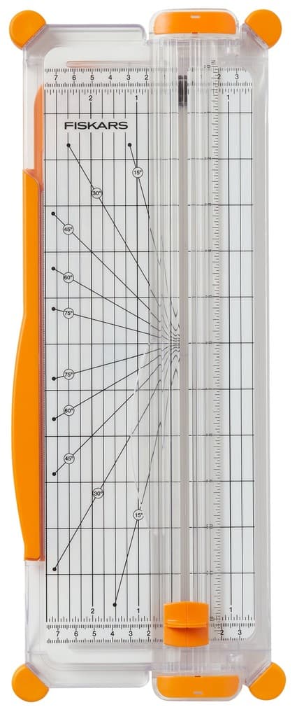 Fiskars Papierschneidemaschine SureCut Papierschneidemaschine A4 - schmale Basis