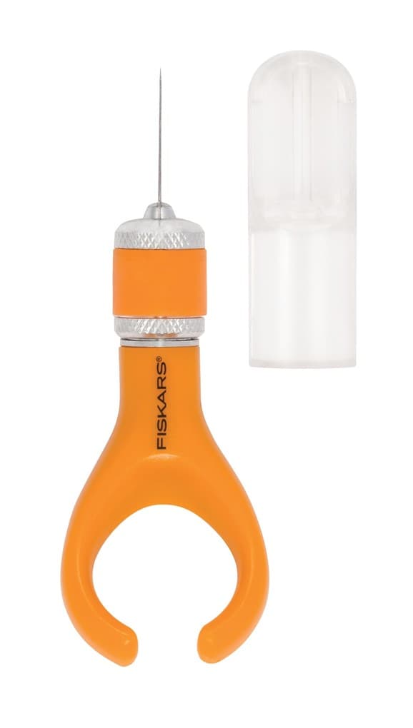 Fiskars Drehbastelmesser Finger - Drehbastelmesser mit SoftgripÖ